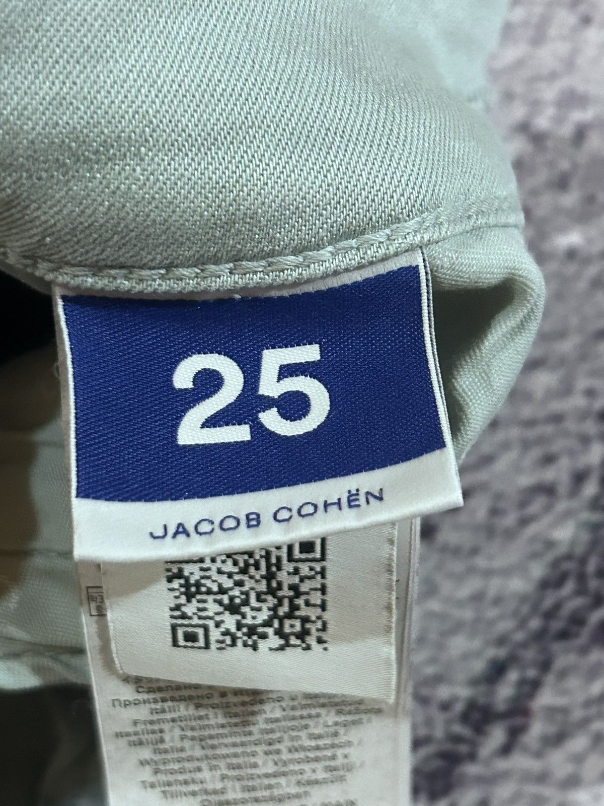 Jacob Cohen Jacob Cohën Women’s Jeans Mint Color Skinny Pants Size 25" / US 0 / IT 36 - 8 Thumbnail