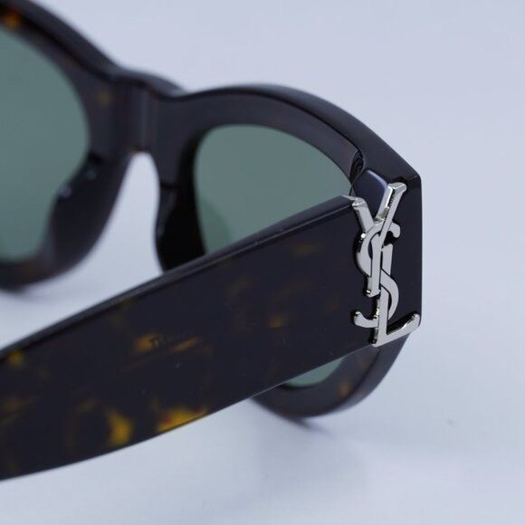 Saint Laurent Paris 🕶️ New Saint Laurent SLM94 008 Sunglasses - Dark Havana Size ONE SIZE - 6 Thumbnail
