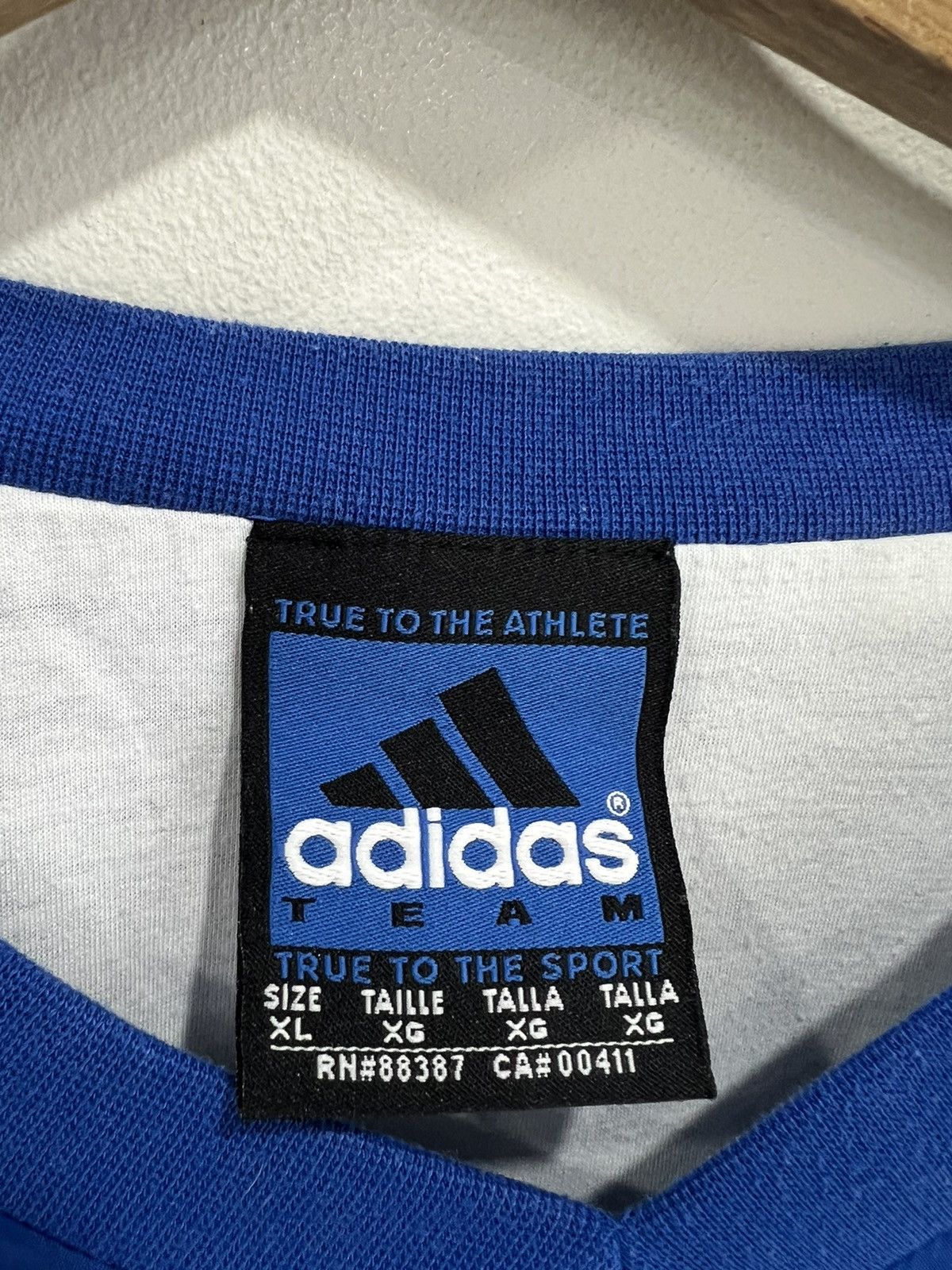 Adidas Vintage Adidas Windbreaker Jacket pullover Size US XL / EU 56 / 4 - 3 Thumbnail