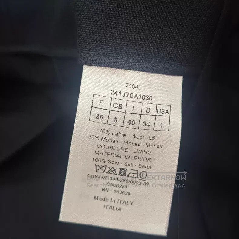 Dior Dior Black wool Mahai wool skirt Size 24" / US 00 / IT 34 - 6 Thumbnail