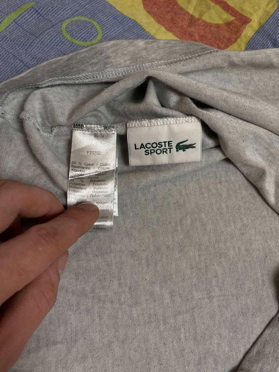 Lacoste Lacoste T-shirt Big Logo Size US S / EU 44-46 / 1 - 13 Thumbnail
