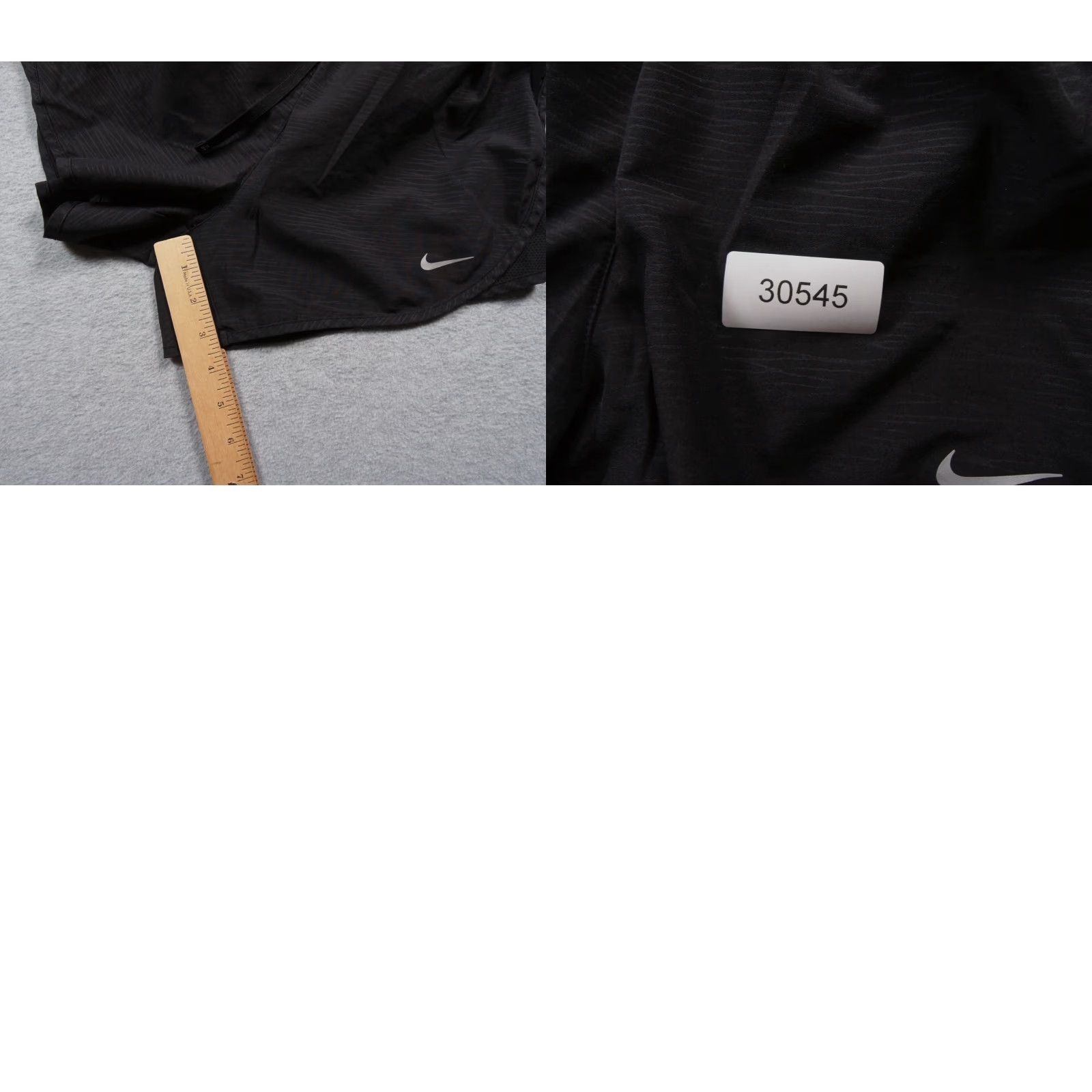 Nike Nike Running Shorts Womens XS Black 3" Dri Fit Activewear Workout Brief Lined Size 26" / US 2 / IT 38 - 9 Thumbnail