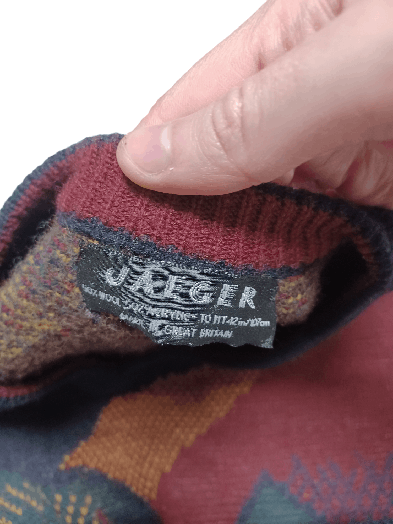 Jaeger FANTASTIC VINTAGE 90S JAEGER COOGI STYLE OLDMONEY OVERSIZED Size US XL / EU 56 / 4 - 4 Thumbnail