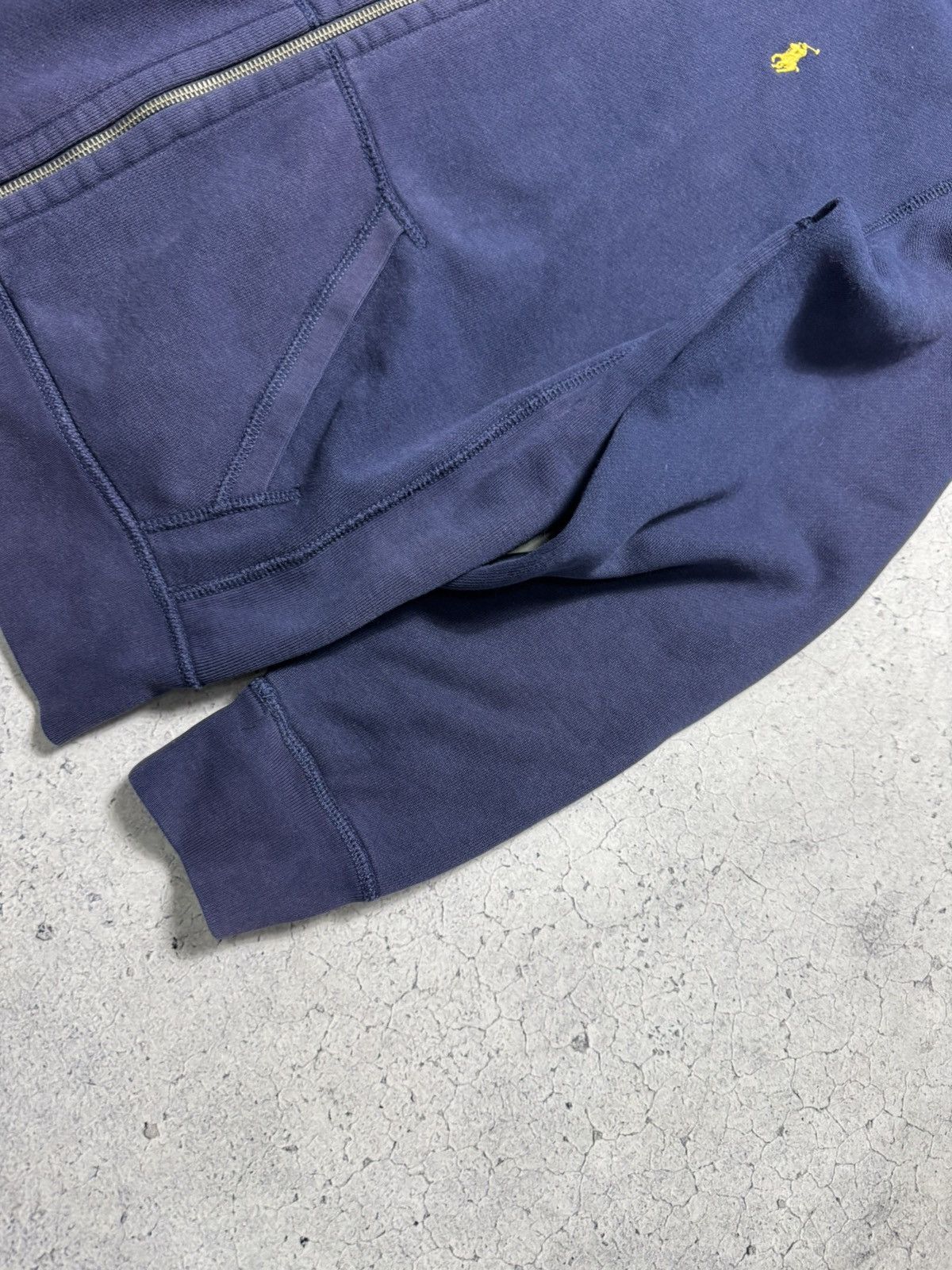 Polo Ralph Lauren × Ralph Lauren × Vintage Polo Ralph Lauren Hype Vintage Full Zip Hoodie PRL Y2K Navy Size US M / EU 48-50 / 2 - 4 Thumbnail