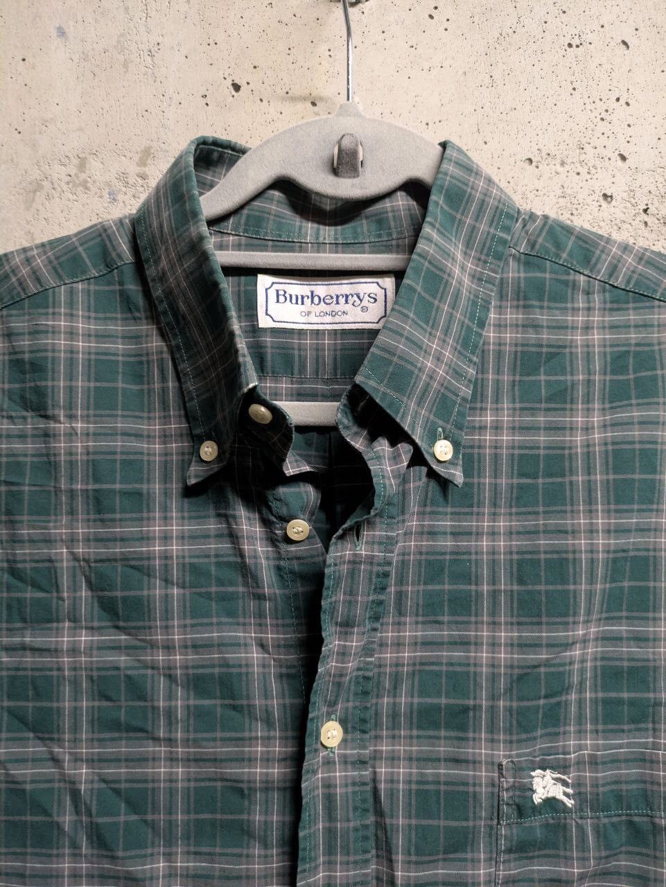 Burberry Burberrys mini logo plaid shirt Size US L / EU 52-54 / 3 - 3 Thumbnail
