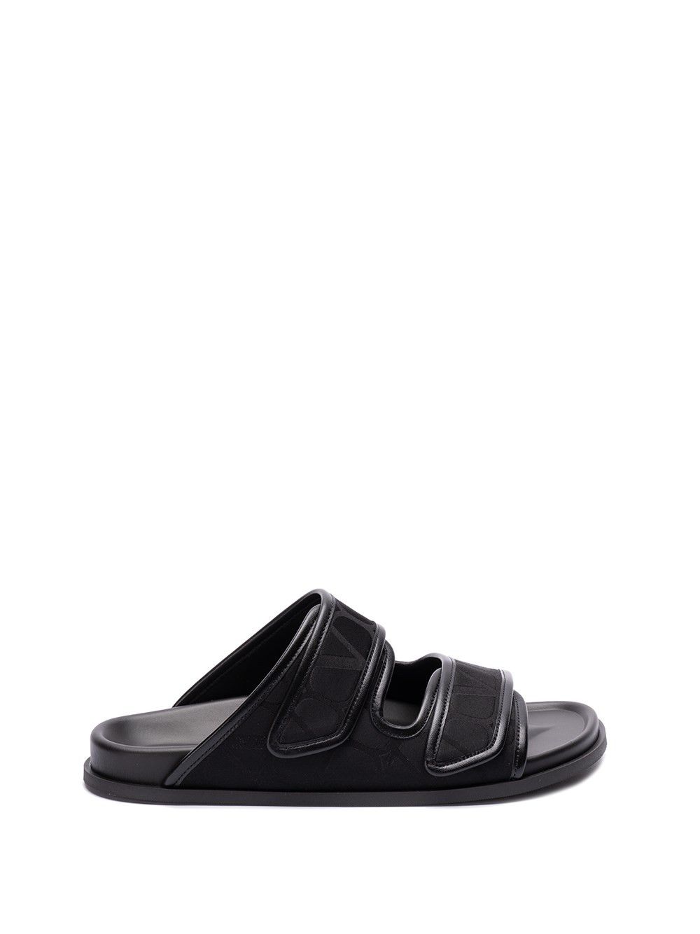 image of Valentino `toile Iconographe` Sandals Size Eu 40 For Men in Garavani Nero