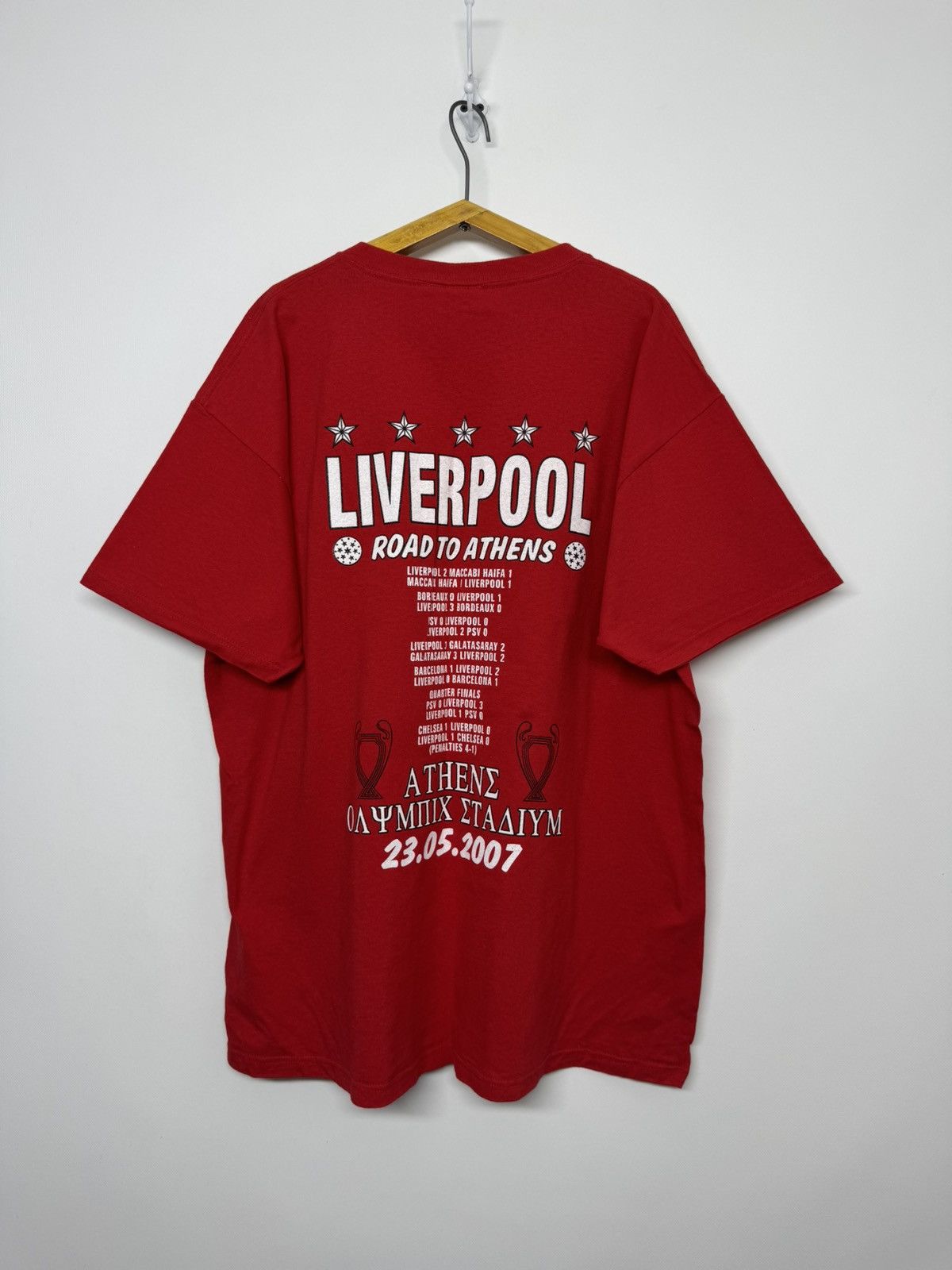 Fruit Of The Loom Vintage 00’s FC Liverpool Soccer Football Iconic T-Shirt Size US XL / EU 56 / 4 - 3 Thumbnail