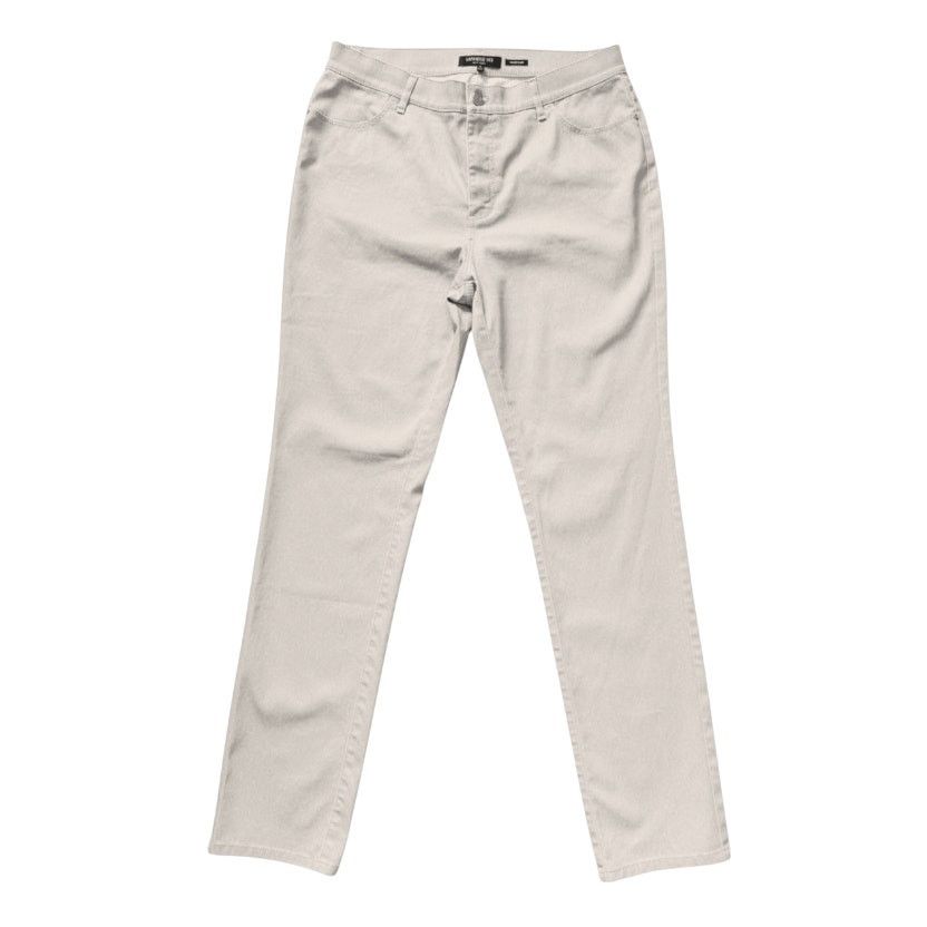 Lafayette 148 Lafayette 148 Beige Pants | Size 10 Size 32" / US 10 / IT 46 - 1 Thumbnail