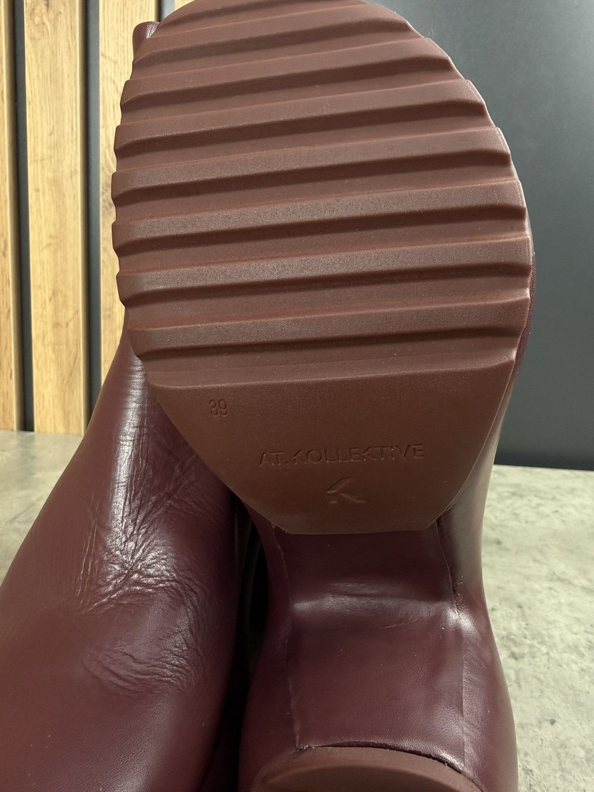 Japanese Brand at.kollektive Natacha Ramsay-Levi Platform Ankle Boots Size US 9 / IT 39 - 11 Thumbnail
