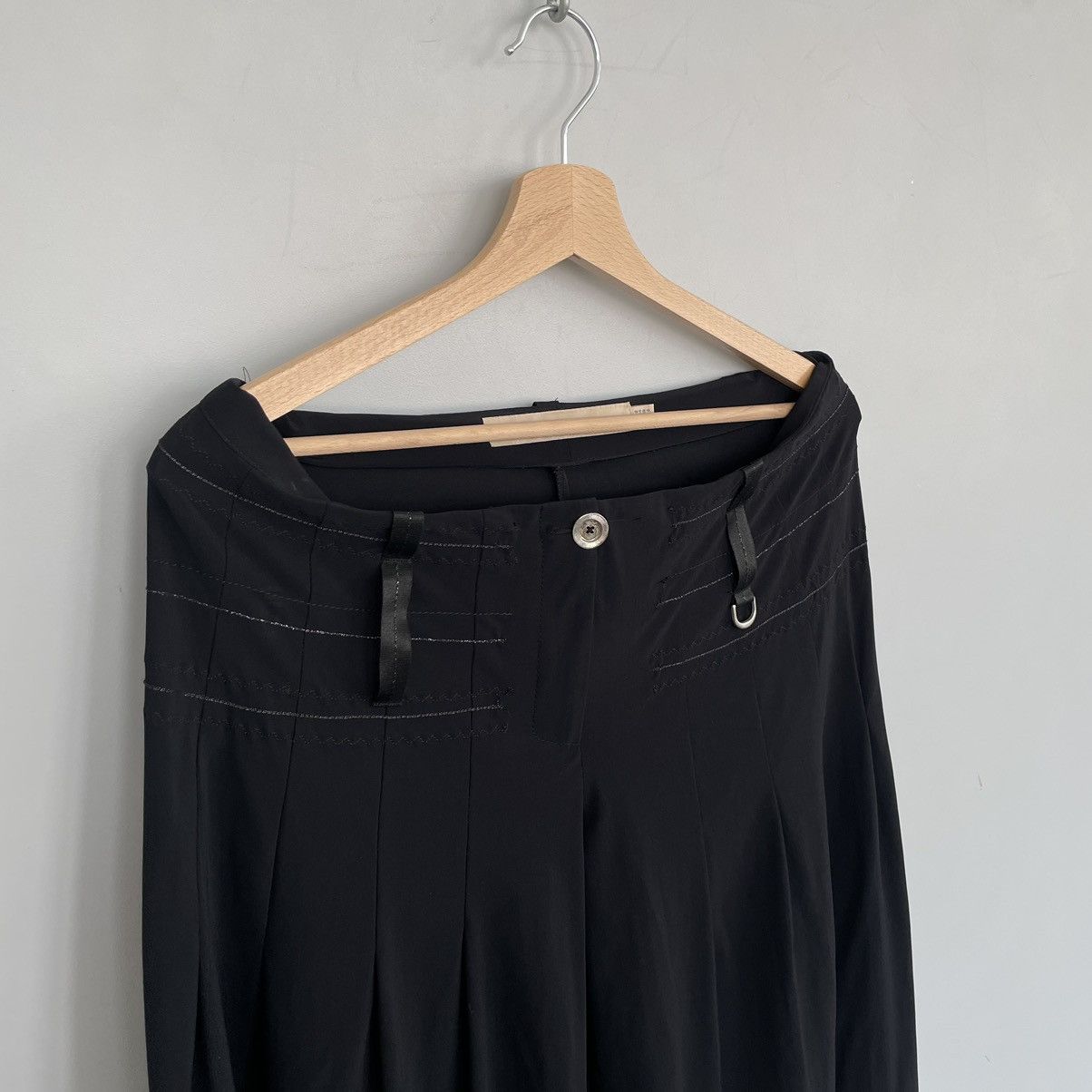 Marithe + Francois Girbaud Marithe Francois Girbaud Y2K Flare Pants Nylon size 6 Size 28" / US 6 / IT 42 - 5 Thumbnail