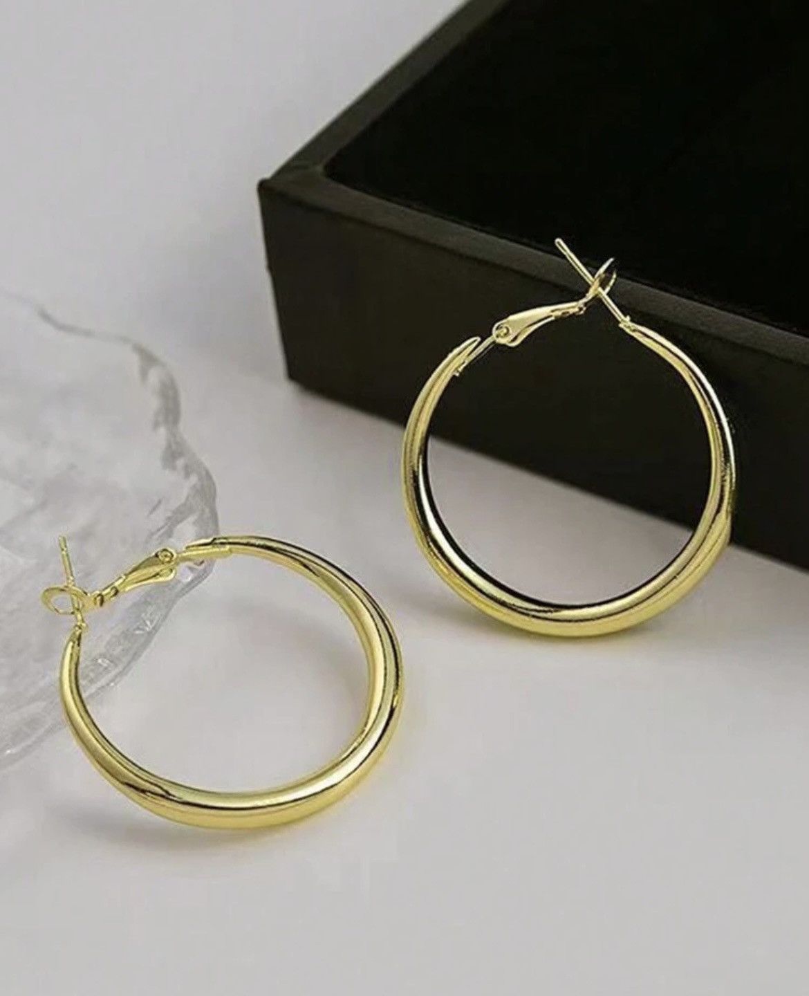 Other 14K Gold Hoop Earrings Brand New!! Size ONE SIZE - 3 Thumbnail