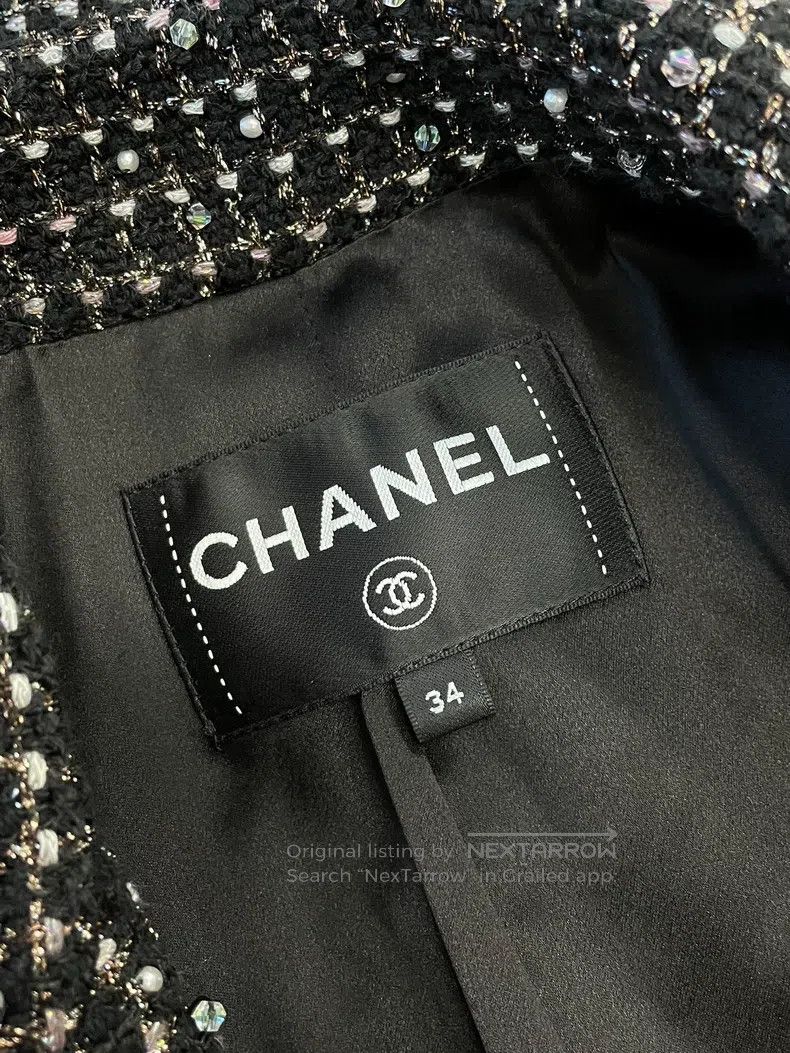 Chanel Chanel Two fake stud beaded coats Size XXS / US 00 / IT 34 - 7 Thumbnail