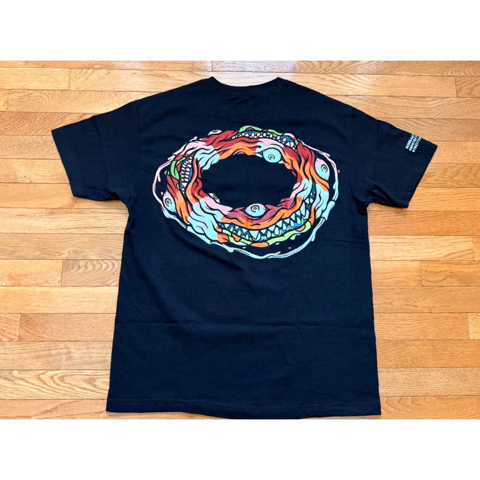 Vintage MAYC Mutant Ape Yacht Club DRINK IT Anchor Tee T-Shirt L Black Mens Regular Short Sleeve Round Neck Cotton Vintage No Size US L / EU 52-54 / 3 - 5 Thumbnail