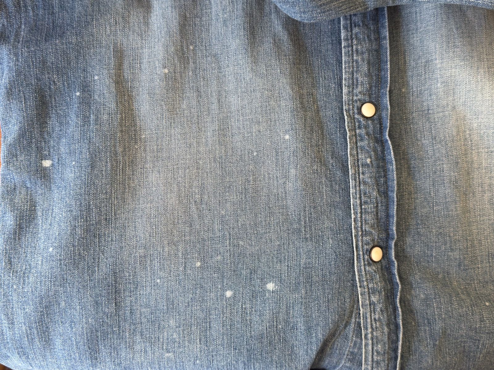 Full Count & Co. Full Count 4894HW Denim Western Shirt sz 42 Size US L / EU 52-54 / 3 - 7 Thumbnail
