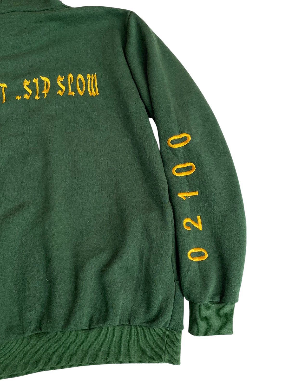 Vintage Vtg 2 Liter Taliban Hoodie Green Size US XL / EU 56 / 4 - 7 Thumbnail