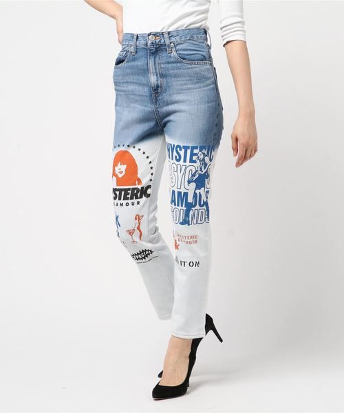 Designer × Hysteric Glamour × Japanese Brand Rare Hysteric Glamour Jeans Size 23" - 3 Thumbnail