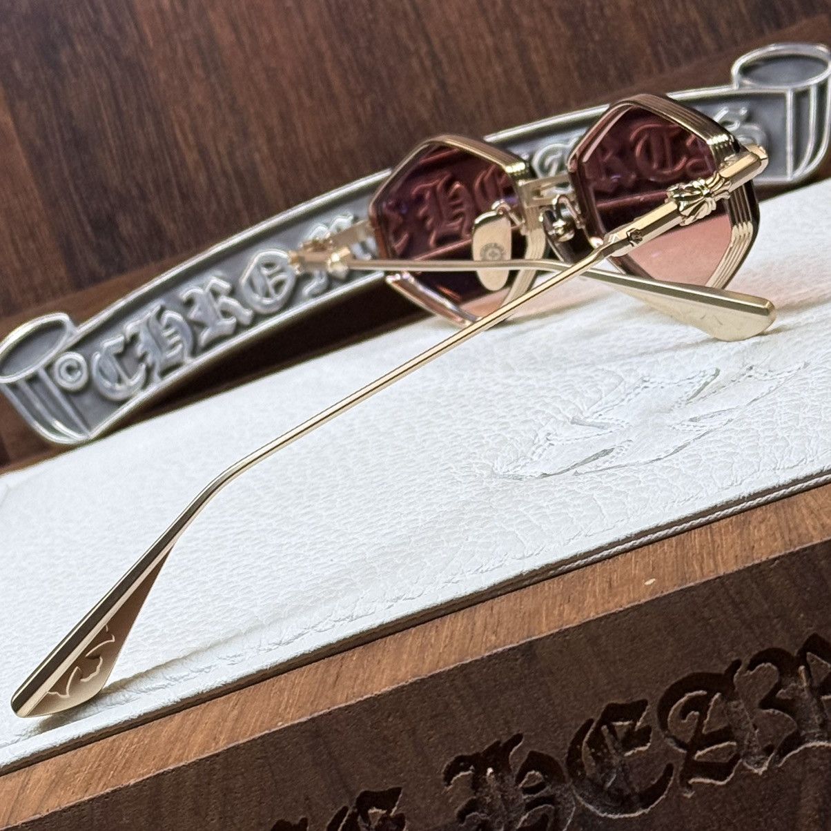 Chrome Hearts Chrome Hearts BIO 1/1 Sunglasses Size ONE SIZE - 8 Thumbnail