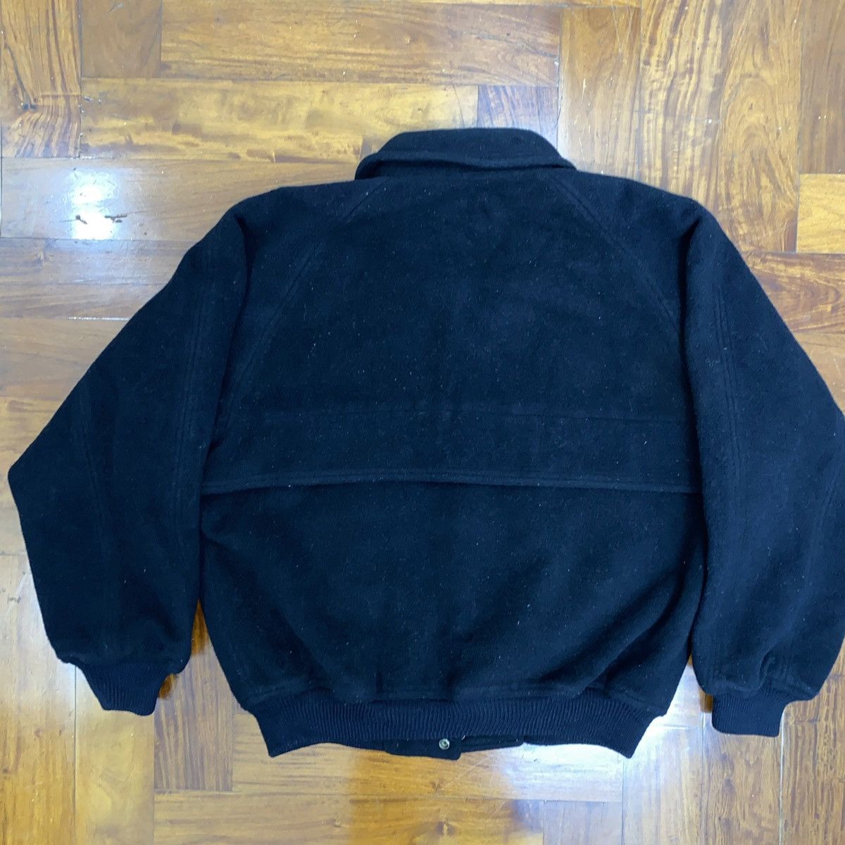 Other Kearney House black Wool varsity jacket Size US L / EU 52-54 / 3 - 2 Thumbnail