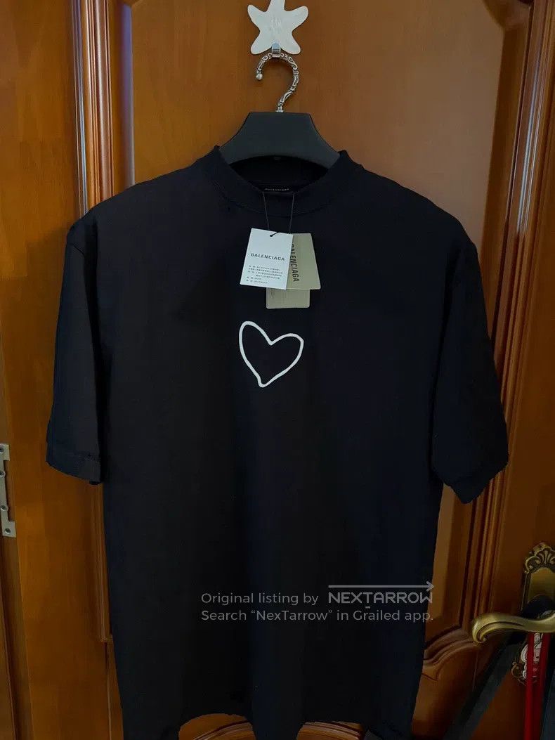 Balenciaga Balenciaga Paris Double Seventh Festival Limited Love Shor Size US XXS / EU 40 - 1 Thumbnail