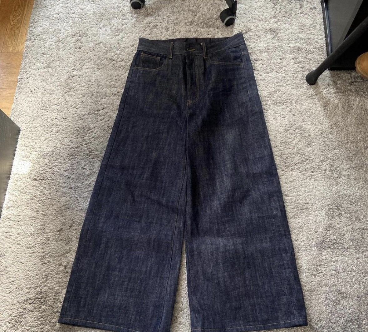Japanese Brand Unwonted Baggy Selvedge Denim Size US 34 / EU 50 - 1 Thumbnail