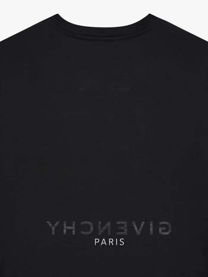 Givenchy o1w1db10426 Slim Fit Reverse T-Shirt in Black Size US XS / EU 42 / 0 - 3 Thumbnail