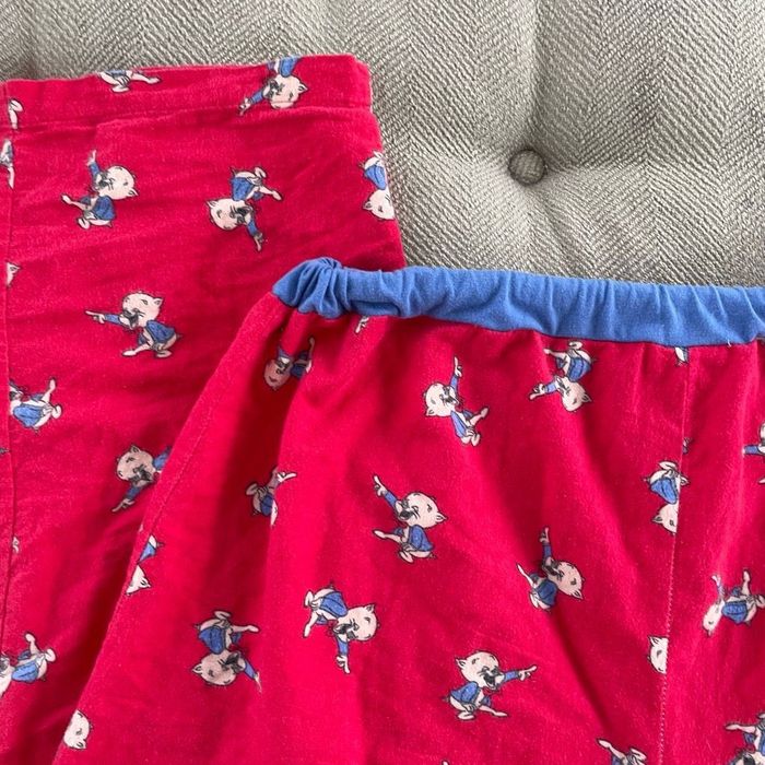 Warner Bros Warner Bros Looney Tunes Porky Pig Flannel Unisex PJ Pants ...