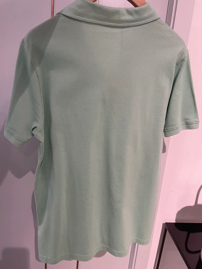 Loro Piana LORO PIANA Light green short-sleeved polo shirt Size US M / EU 48-50 / 2 - 2 Thumbnail
