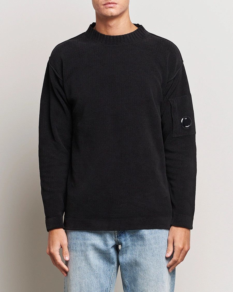 C.P. Company o1y1224 Crewneck Sweater in Black Size US M / EU 48-50 / 2 - 3 Thumbnail