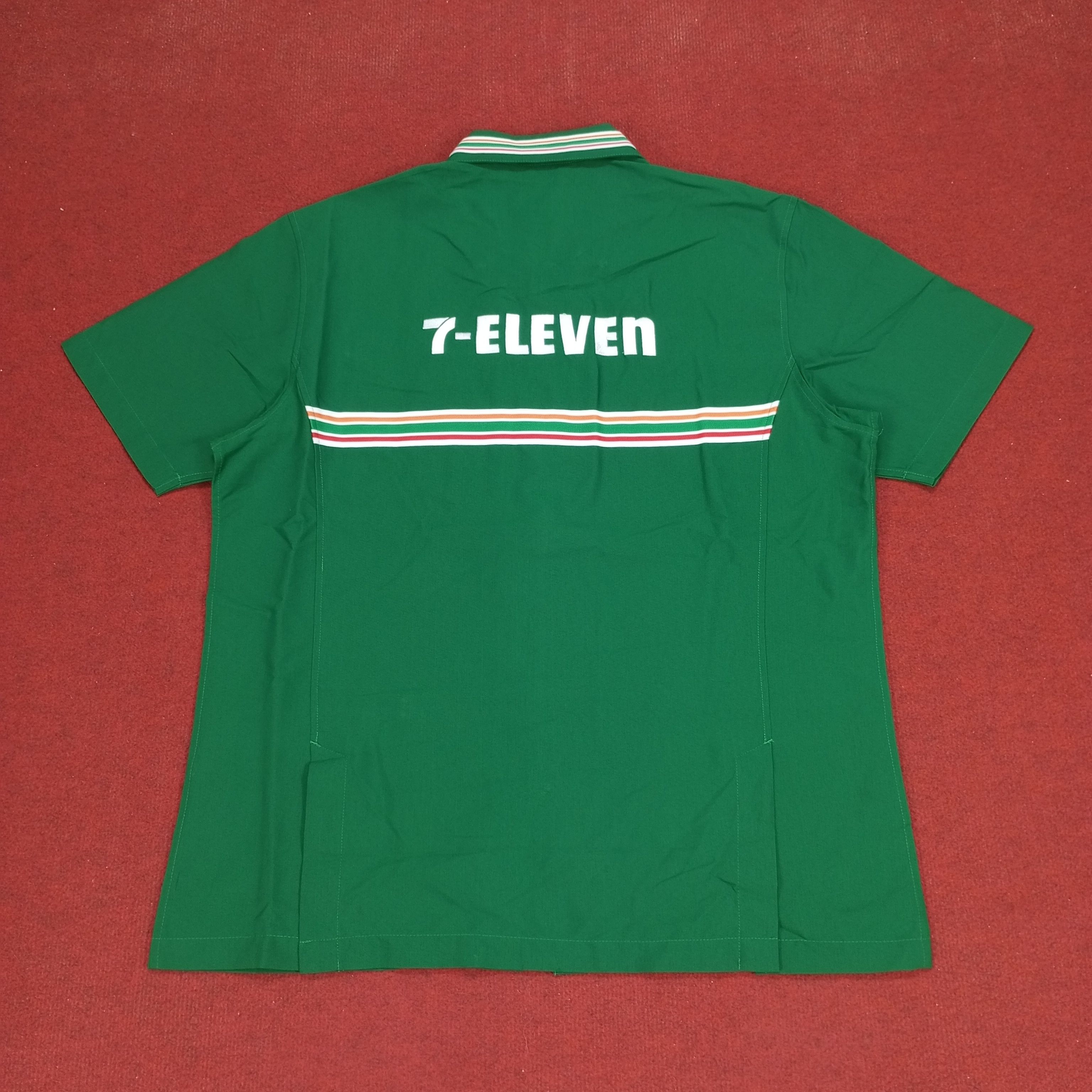 Japanese Brand × Vintage 7 Eleven Japanese Working Uniform Jacket Size US L / EU 52-54 / 3 - 3 Thumbnail