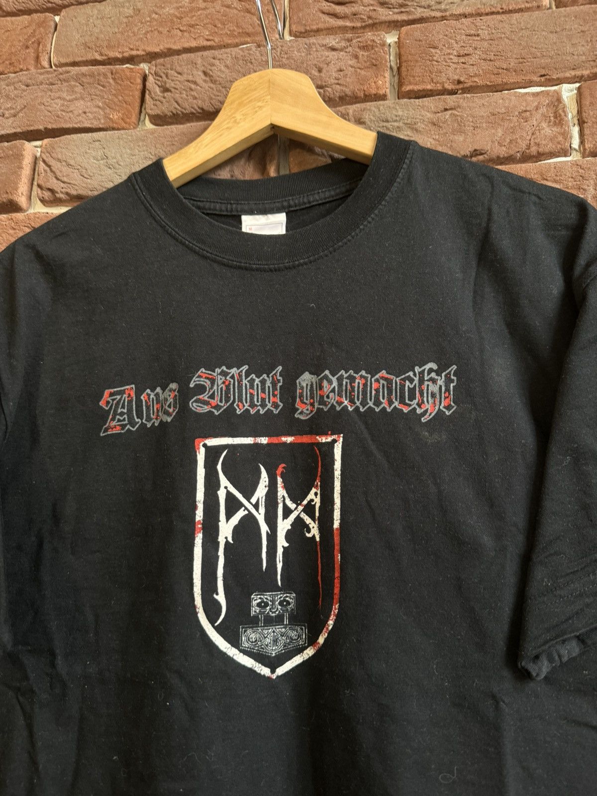 Band Tees Rare Vintage 00s Minas Morgul Black Metal Tshirt Medium Rare Size US M / EU 48-50 / 2 - 3 Thumbnail