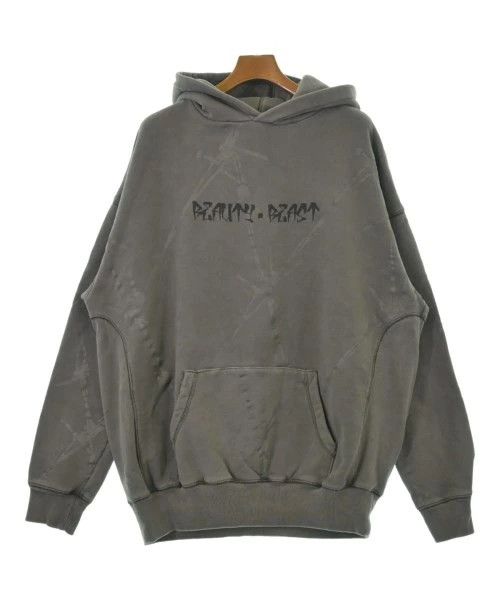 90s beauty:beast メッセージパーカー 紫×灰 20471120 × Beauty Beast Beauty:Beast More Faster | Grailed