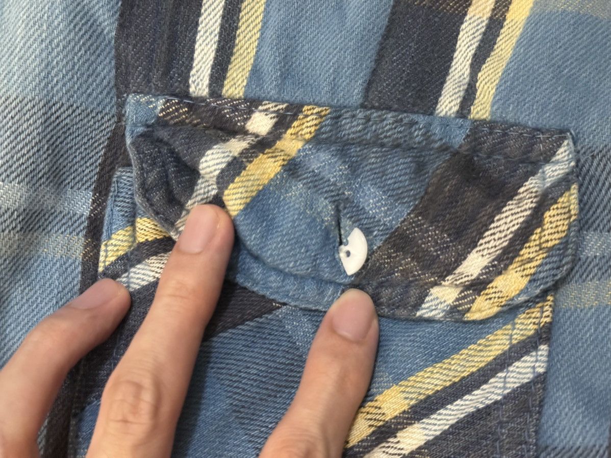 Vintage Vintage 60s 70s Montgomery Ward Flannel Shirt Big Size Size US XL / EU 56 / 4 - 3 Thumbnail
