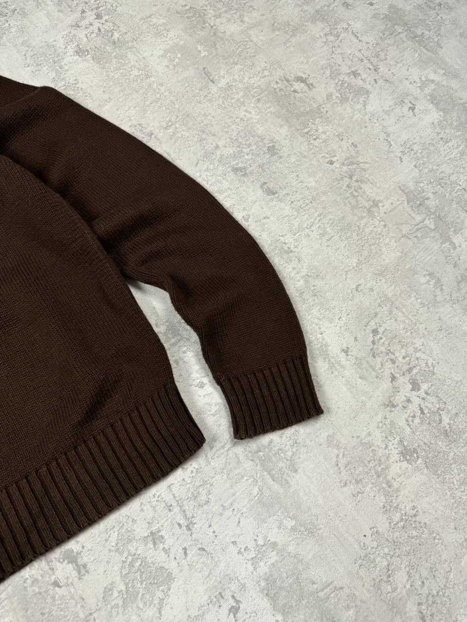 Polo Ralph Lauren Vintage Polo Ralph Lauren y2k Knitted Brown Sweater Size US L / EU 52-54 / 3 - 5 Thumbnail