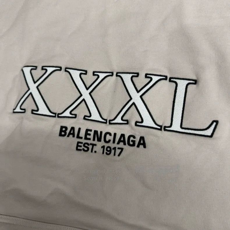 Balenciaga Balenciaga White Fake Two-Piece Hoodie Sweatshirt Size US S / EU 44-46 / 1 - 3 Thumbnail