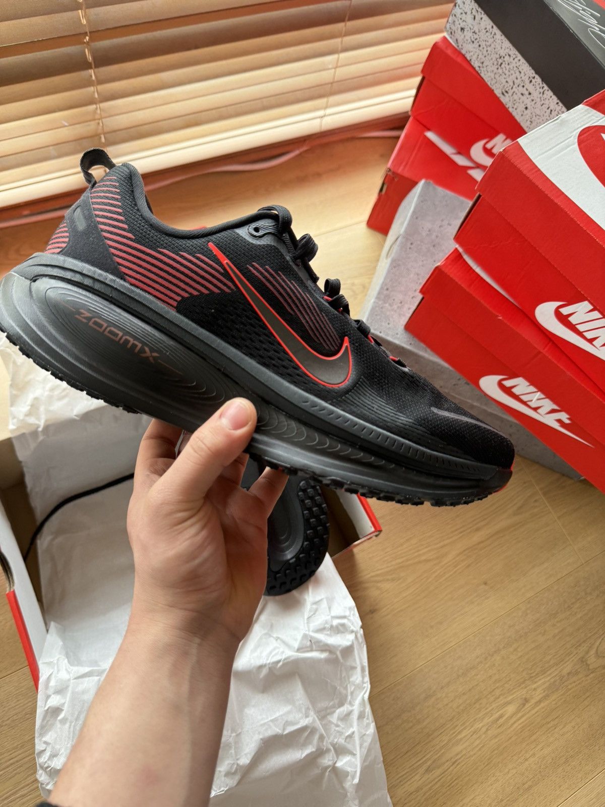 Nike Nike Zoom Black & Red Size US 11 / EU 44 - 5 Thumbnail