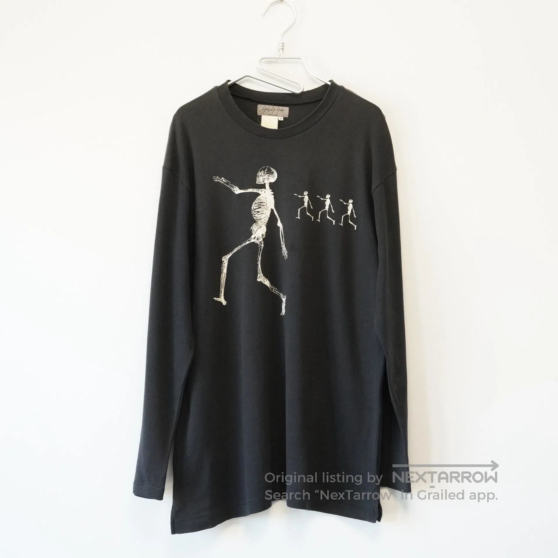 Yohji Yamamoto Yohji Yamamoto Skeleton Long Sleeve Shirt. Size US M / EU 48-50 / 2 - 3 Thumbnail