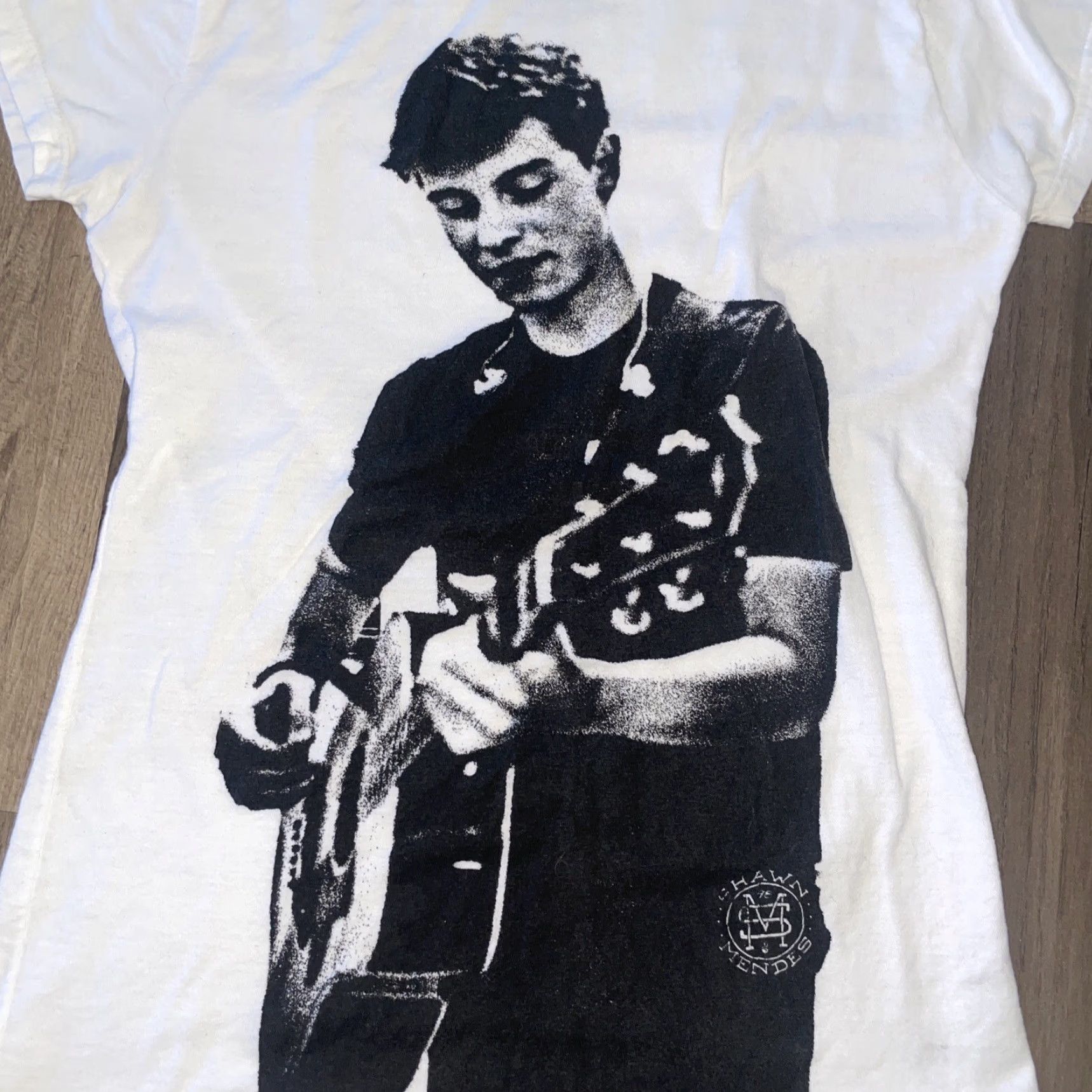 Vintage VINTAGE Women’s Shawn Mendes T-Shirt White L Womens Size L / US 10 / IT 46 - 2 Thumbnail
