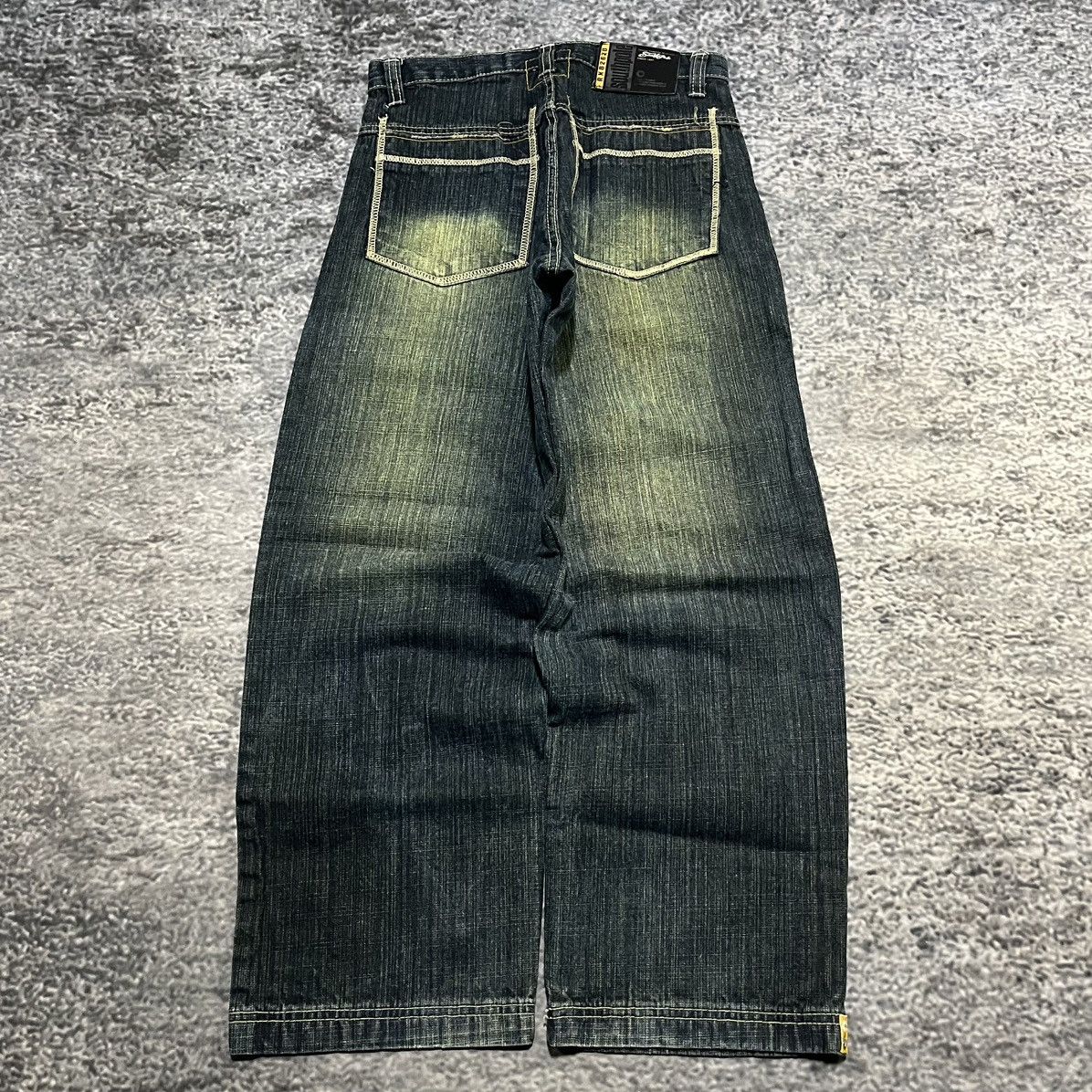 Southpole VINTAGE Y2K SOUTHPOLE GRUNGE SKATER BAGGY WIDE LEG JEANS Size US 28 / EU 44 - 1 Thumbnail