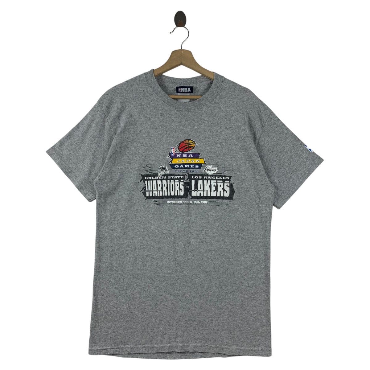 NBA × Vintage Vintage GOLDEN STATE WARRIORS vs LA LAKERS nba tee Size US M / EU 48-50 / 2 - 1 Thumbnail