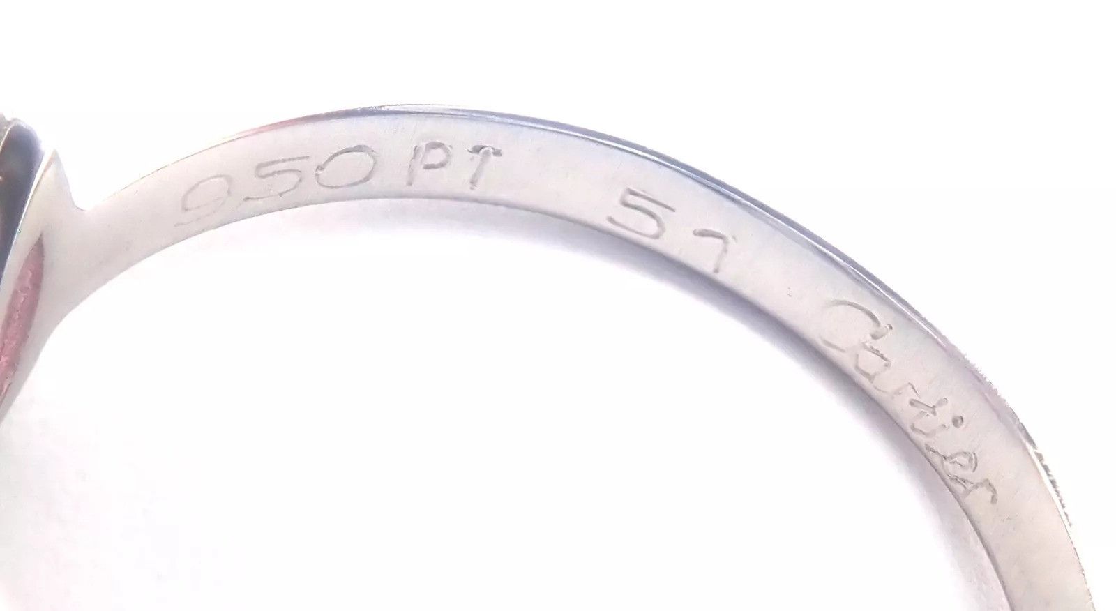Cartier Cartier Meli Melo Platinum Diamond Pink Sapphire Band Ring Size ONE SIZE - 8 Thumbnail