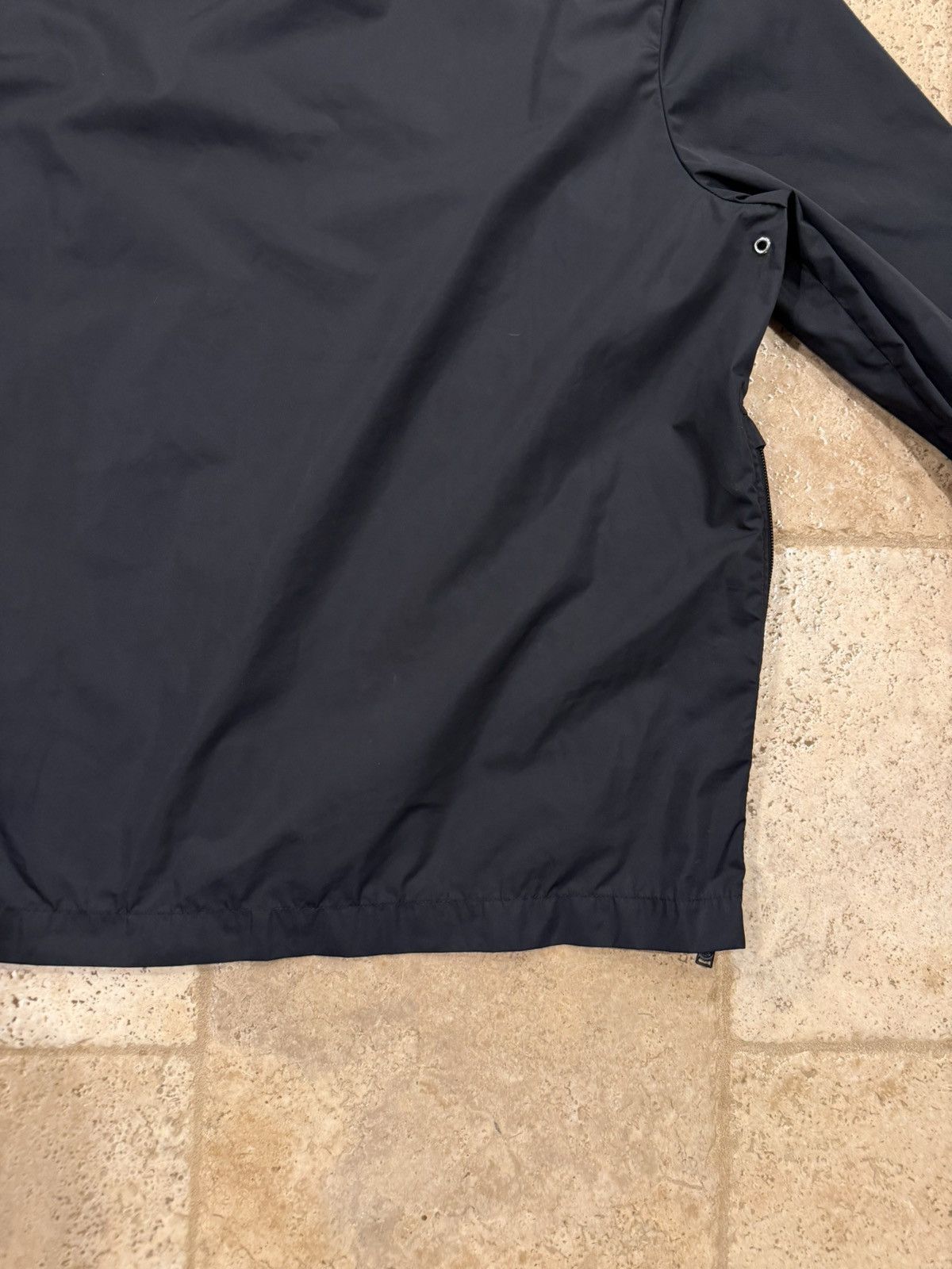 Lanvin Lanvin Nylon Logo Anorak Black Hooded Windbreaker Jacket Size US L / EU 52-54 / 3 - 12 Thumbnail