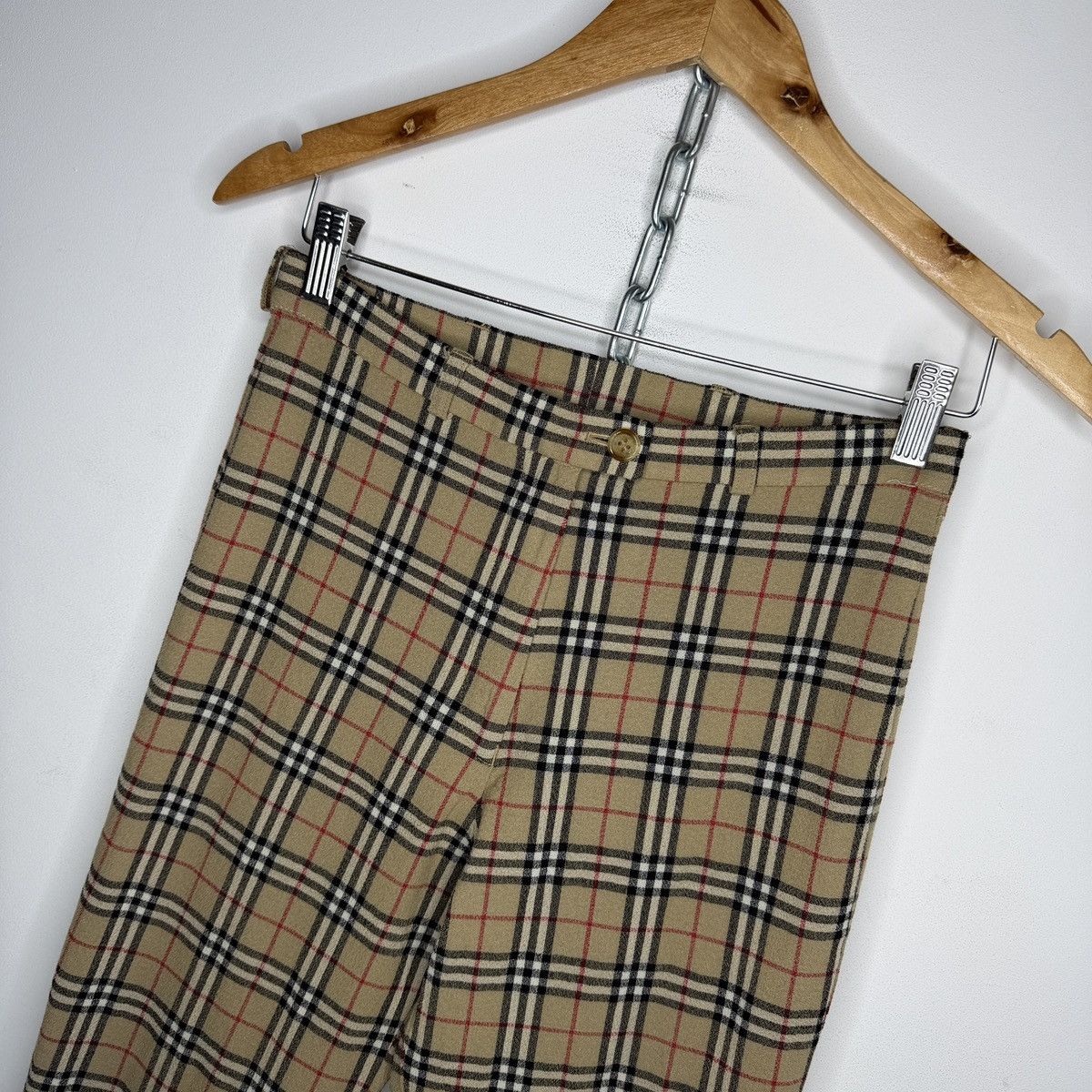 Burberry Buberry Nova Check Pants Size 26" / US 2 / IT 38 - 4 Thumbnail