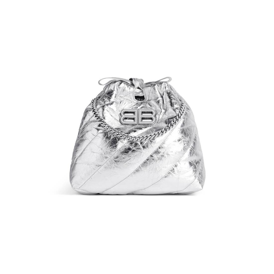 Balenciaga o1mt1gz0425 Size: OS / Crush XS Tote Bag Metallized Quilted Size ONE SIZE - 5 Thumbnail