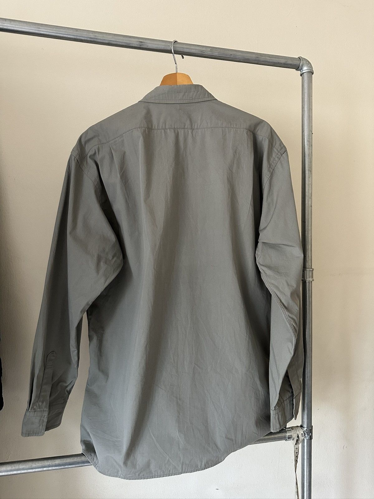 Armani Collezioni 1990s Armani Collezioni Nylon Blend Work Jacket Size US L / EU 52-54 / 3 - 4 Thumbnail