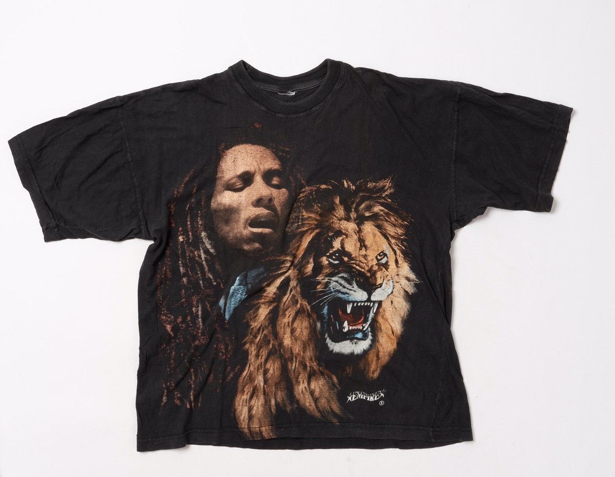Bob Marley bob marley vintage shirt 90s Size US XL / EU 56 / 4 - 1 Thumbnail