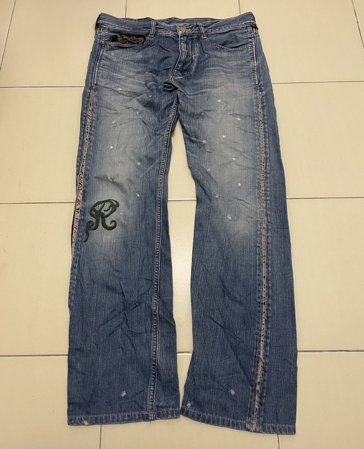 Japanese Brand Ozone Rocks Jeans Size US 31 - 1 Thumbnail