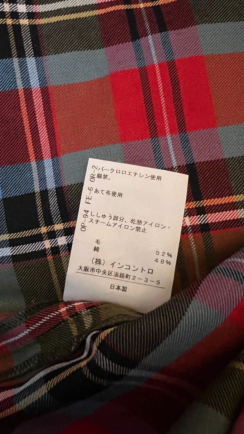 Vivienne Westwood Vivienne Westwood Scottish plaid shirt, long sleeves Size ONE SIZE - 5 Thumbnail