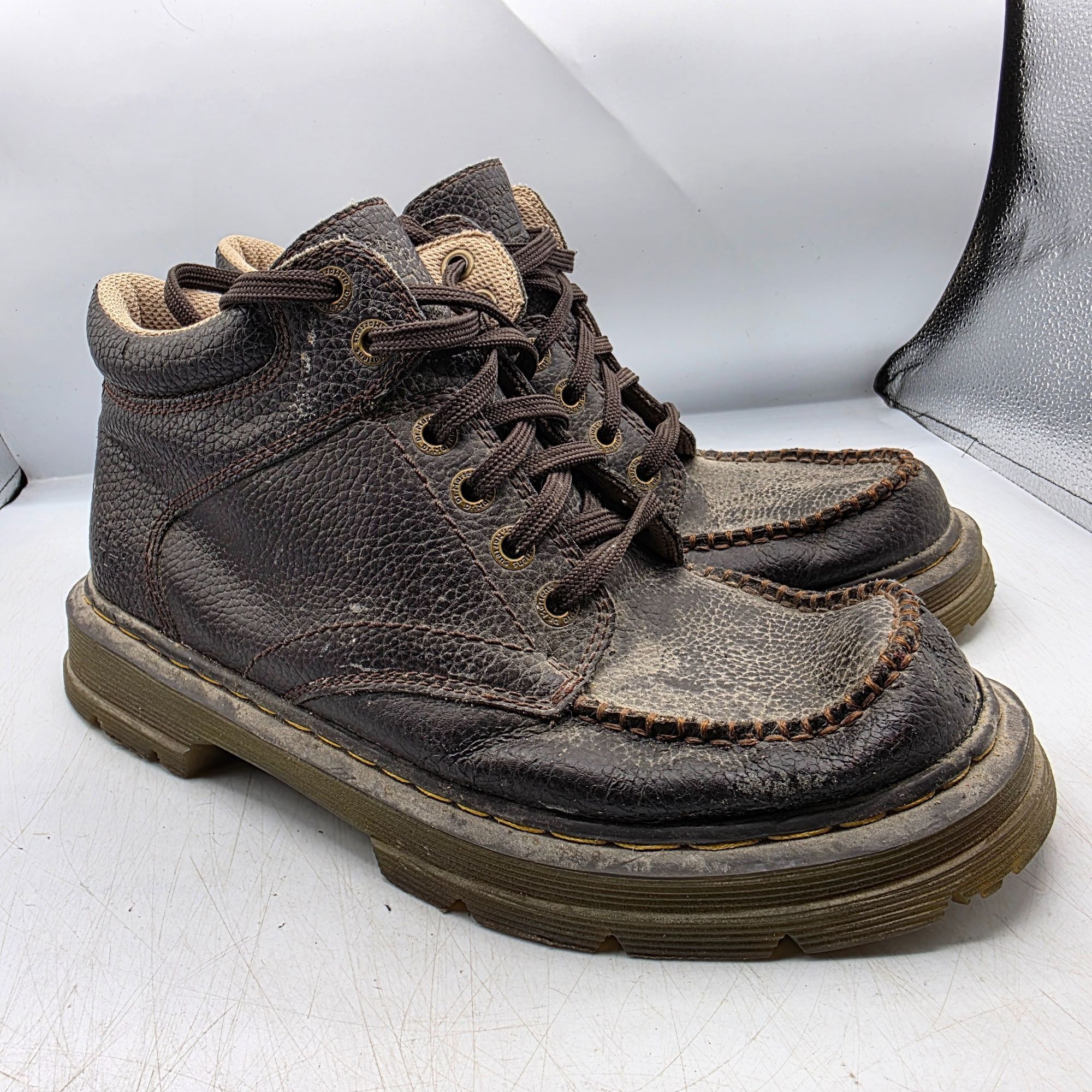 Dr. Martens Dr Martens Garvey Mens 11 Brown Leather Chukka Ankle Boots W Size US 11 / EU 44 - 1 Thumbnail