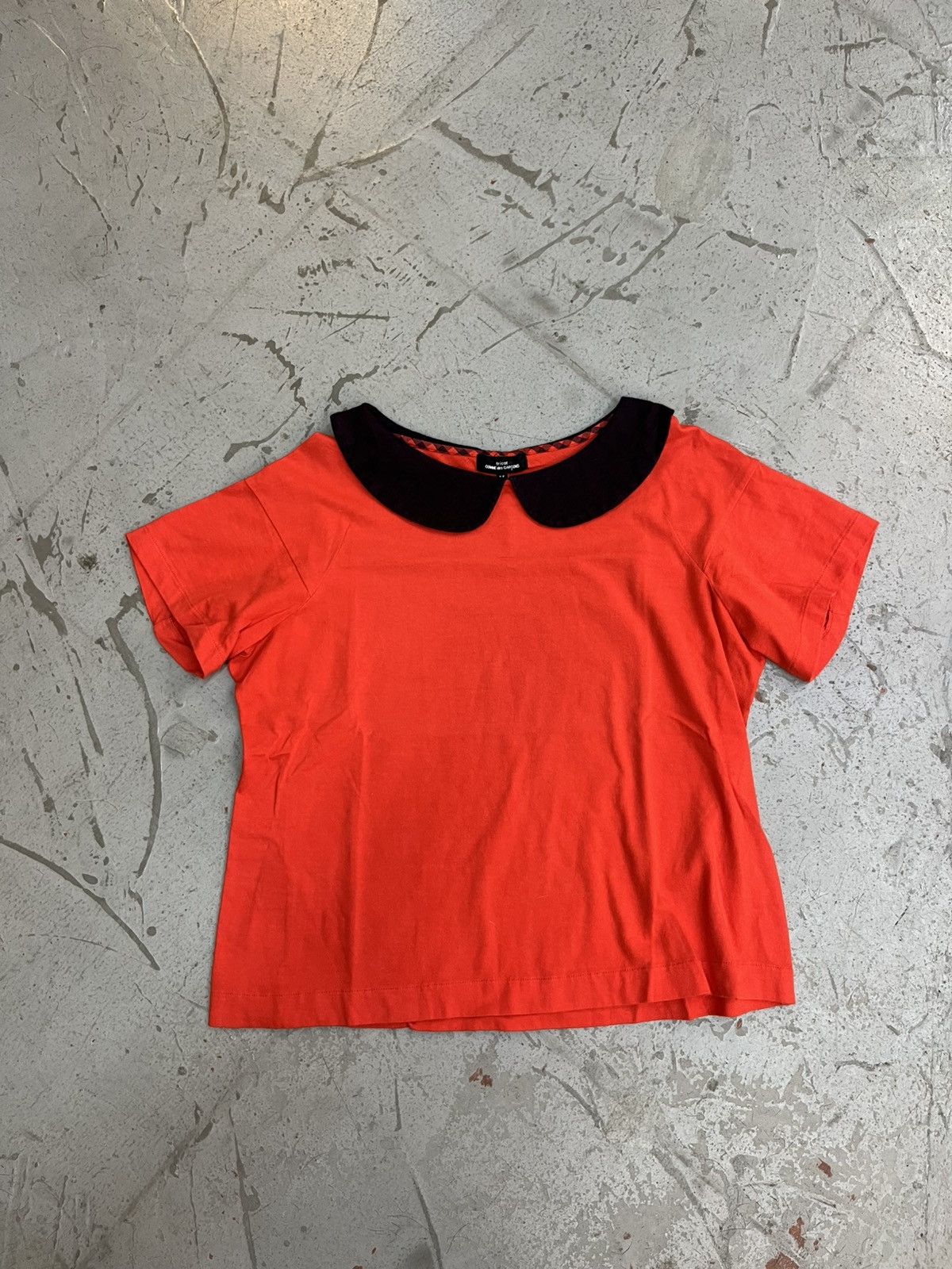 Comme des Garcons × Japanese Brand × Tricot Comme des Garcons TRICOT COMME DES GARCON PEETERPAN COLLAR SHIRTS Size M / US 6-8 / IT 42-44 - 2 Thumbnail