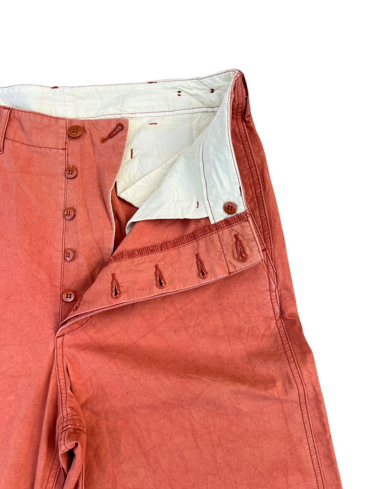 Buzz Rickson's Aozora Blue Heaven Japan Wide Loose Chinos Trouser Pant Size US 34 / EU 50 - 8 Thumbnail